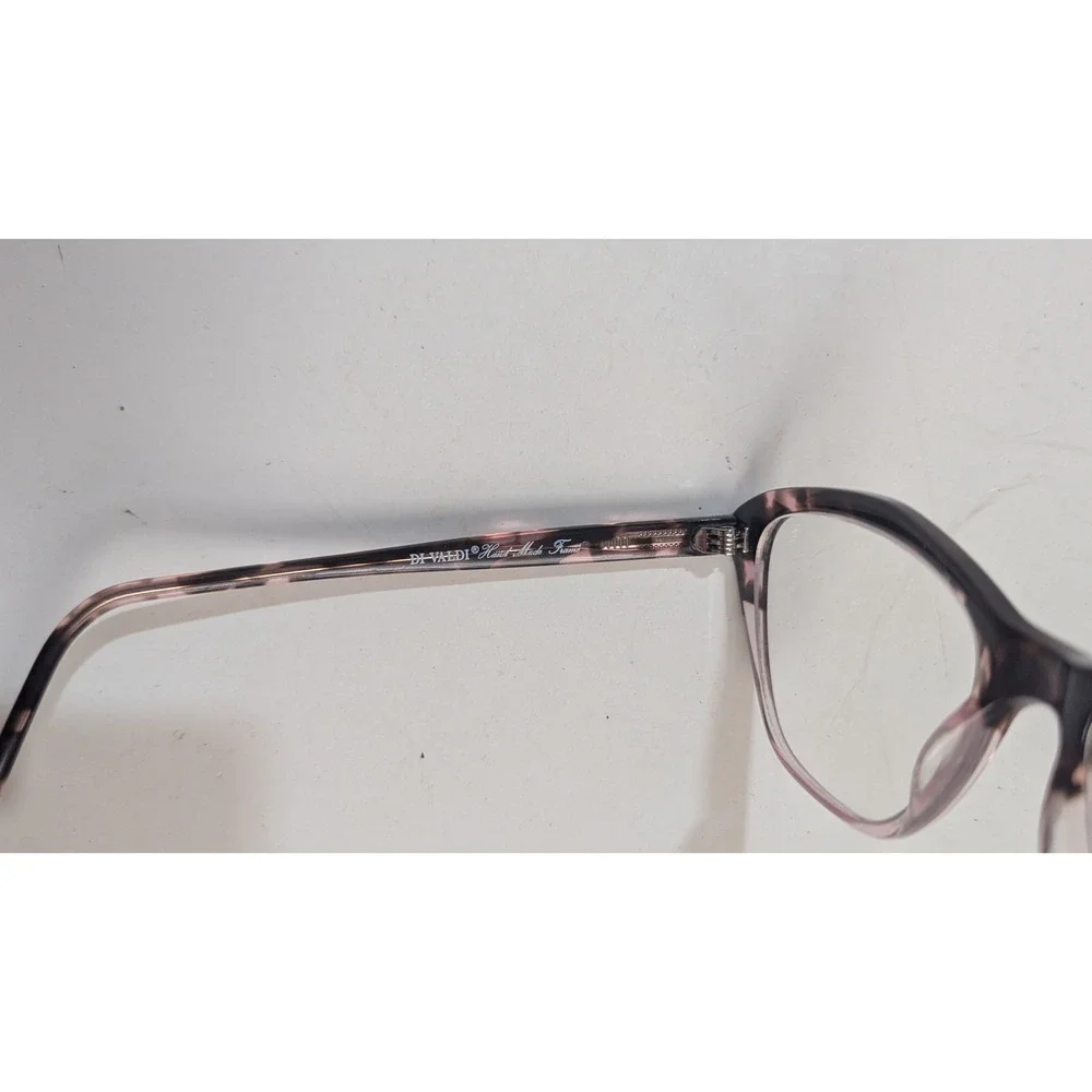 Di Valdi DVO-8148 Purple Pink Tortoise Cat Eye Eyeglasses Frames only‎ 54-17